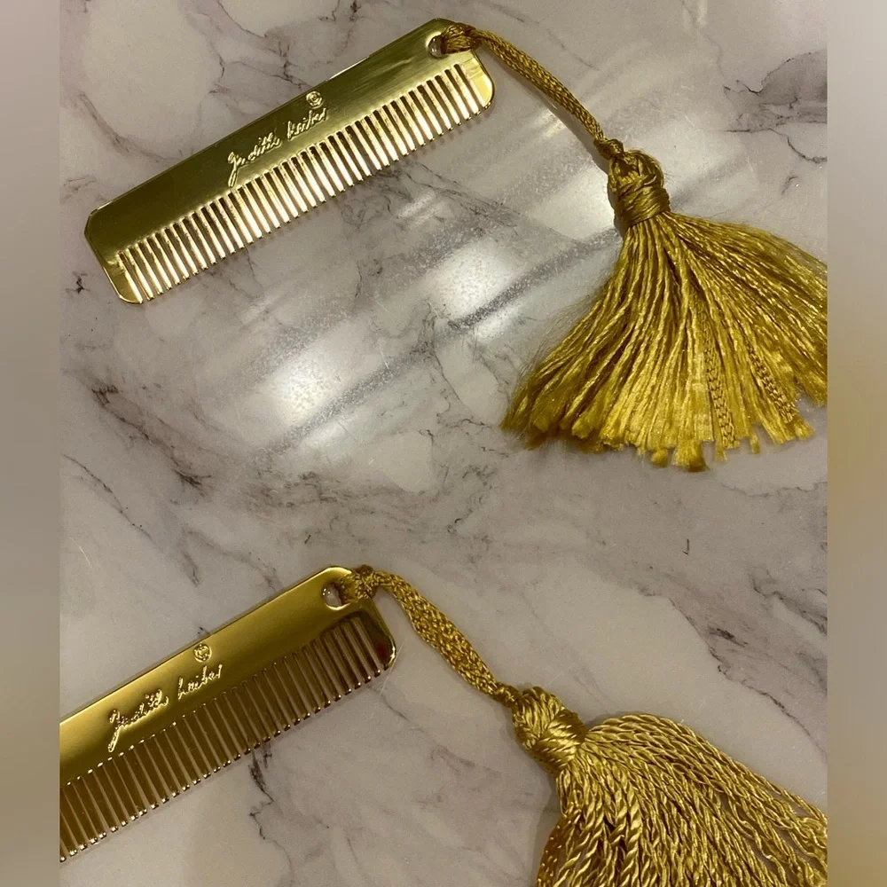 **SALE** Judith Leiber Metal Comb